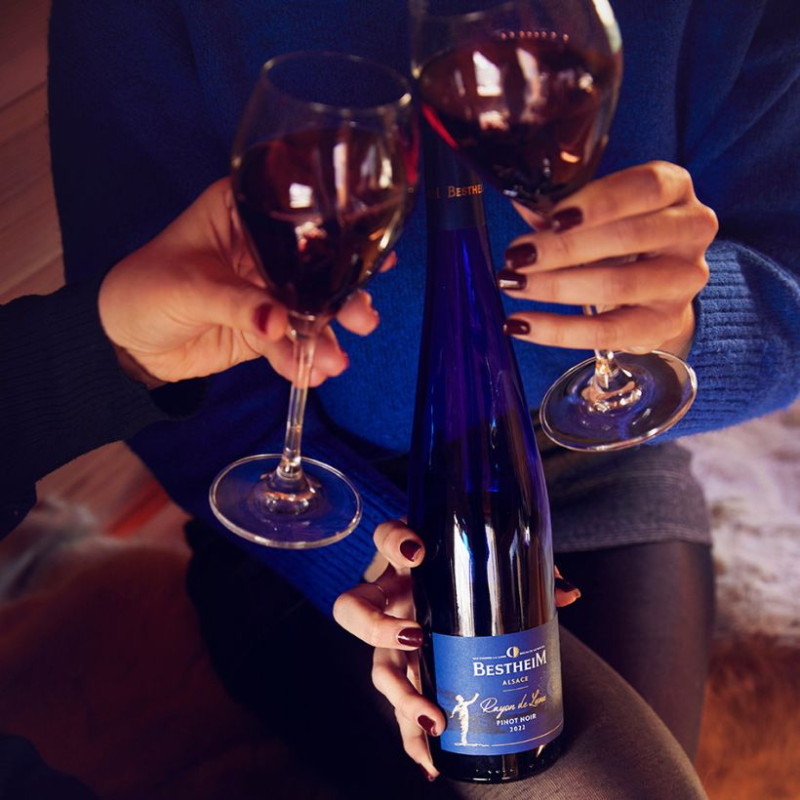 Pinot Noir Les Chanteaux, the Alsace wine by Bestheim