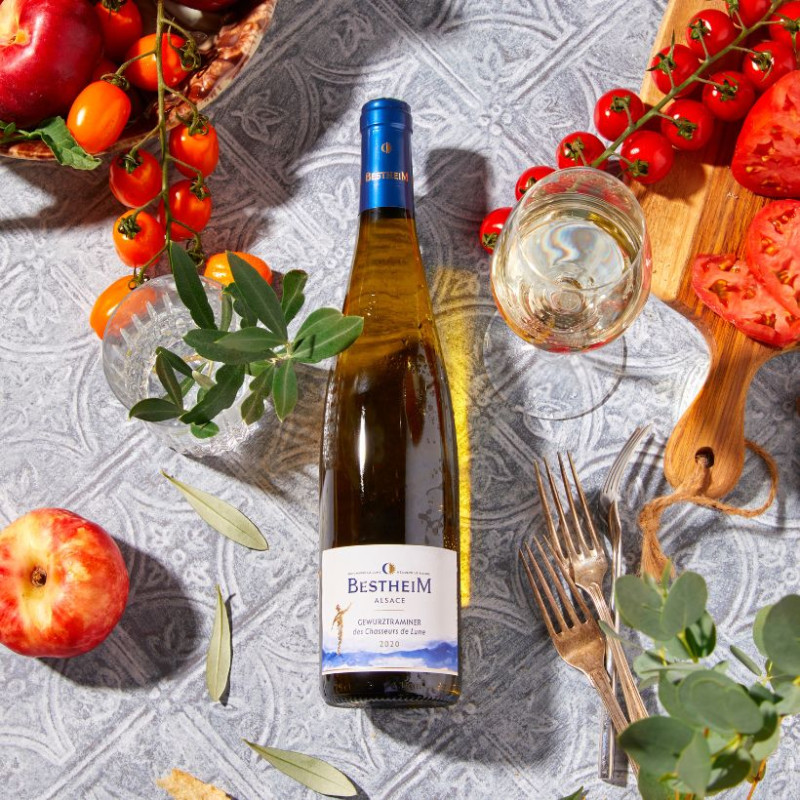 Gewurztraminer Chasseurs de Lune: aromatic white wine