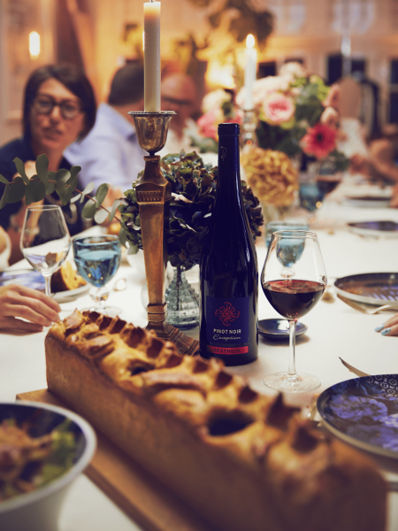Pinot Noir Exception repas
	                        