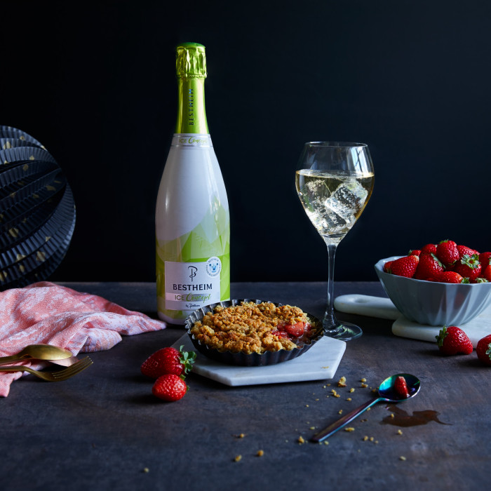 Recette Crumble Fraises &  ICE Concept