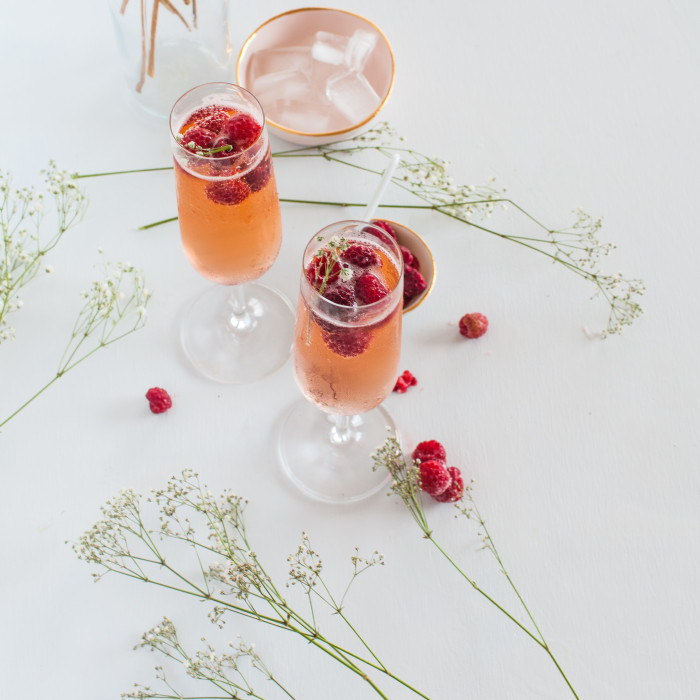 cocktail framboise