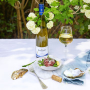 Tartare de boeuf huitre & Sylvaner Bestheim